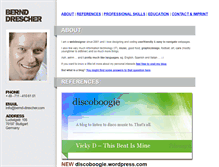 Tablet Screenshot of bernd-drescher.com
